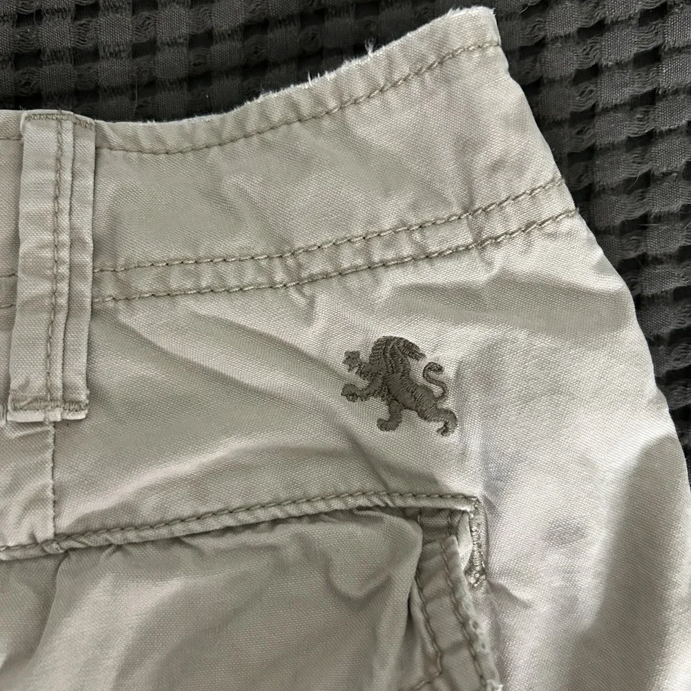 Express Incorruptible Cargo Shorts Men's 36 Khaki Beige‎ Y2K Streetwear Vintage